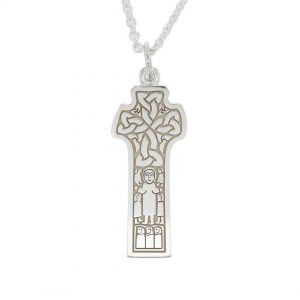 Donagh, Carndonagh, Donegal, sterling silver, Irish high cross, Inishowen, celtic cross, ancient, monastery, St, Patrick, pendant, men’s, ladies, heritage, historical, intricate carving, Christian, Faller, medieval, Tree of Life, braid, 7th century