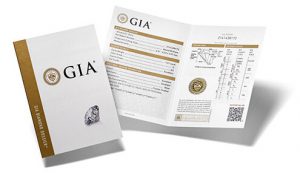 GIA diamond dossier