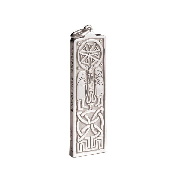 Faller Marigold pillar stone, Carndonagh, Inishowen, Co. Donegal, celtic, ancient, monastery, St, Patrick, pendant, ladies, heritage, historical, intricate carving, Christian, Faller, medieval, pilgrimage. St. Columba, 18ct yellow gold