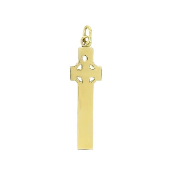 Cooley, Moville, Donegal, St. Patrick, St. Finnian, 18ct yellow gold, Irish high cross, Inishowen, celtic cross, ancient, monastery, pendant, men’s, ladies, heritage, historical, Christian, Faller, medieval, 6th century