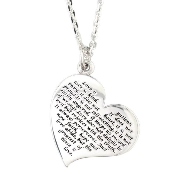 sterling silver, heart, pendant, shine, designer handmade by Faller, Derry/ Londonderry, Irish hand crafted, personalise with engraving