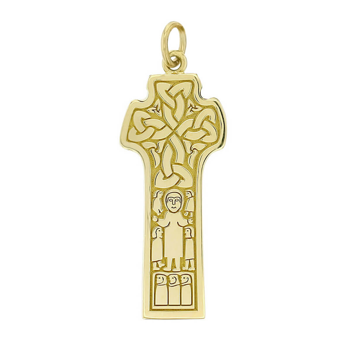 Gold cross and on sale chain 18ct mens