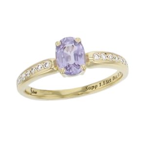 18ct yellow gold ladies oval cut sapphire & diamond designer multi stone dress ring designed & hand crafted by Faller of Derry/ Londonderry, precious gem jewellery, jewelry, shoulder set