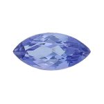 tanzanite gem, purple, loose gemstone, unset stone, marquise shape, faceted