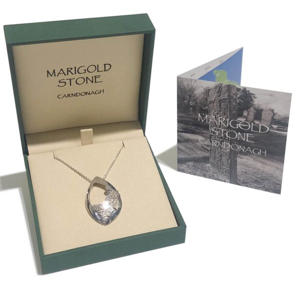 Marigold stone collection packaging, pendant box