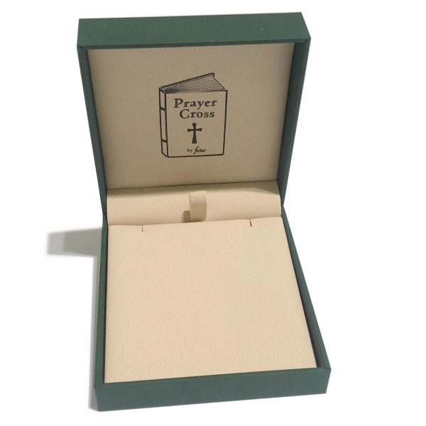 prayer cross oendant box, pendant packaging