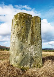 Ardmore Gallán Standing Stone, Muff, Co. Donegal, petroglyphs, prehistoric rock carving, neolithic art