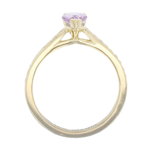 Sapphire & Diamond 18ct Yellow Gold Ring