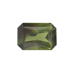 Octagon Cut Green Sapphire 1.30ct