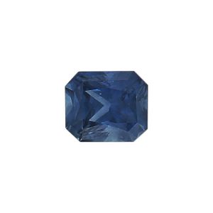 Octagon Cut Blue Sapphire 0.84ct