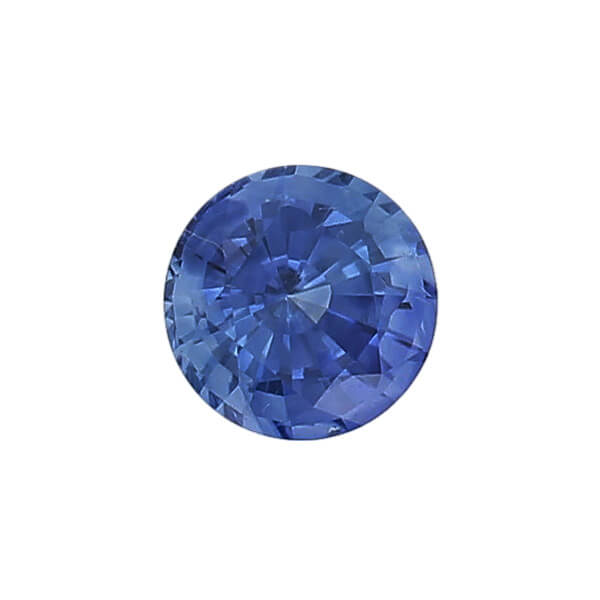Round Cut Blue Sapphire 1.39ct
