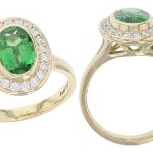 green gem jewellery, art deco style jewelry