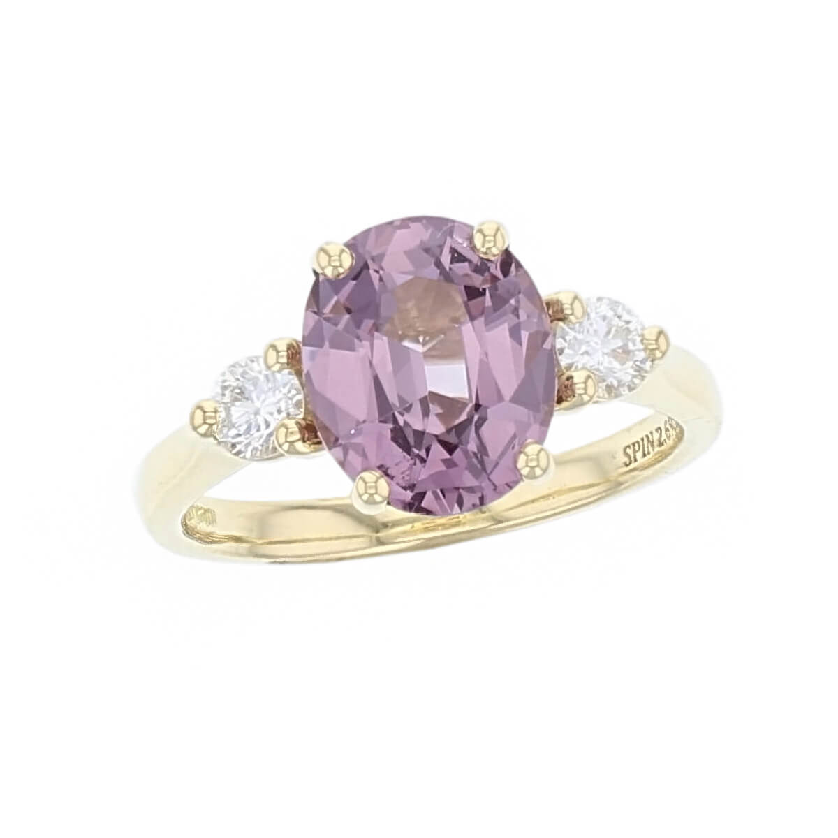 Kaylee Ring - Purple Spinel | Azen Jewelry
