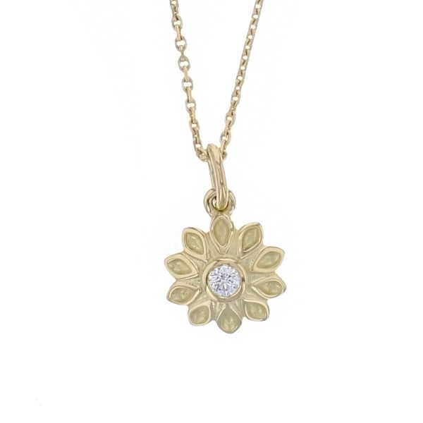 echinacea pendant, flower diamond pendant, echinacea flower pendant necklace. ekaneesha, enchina, purple cone flower, diamond pendant